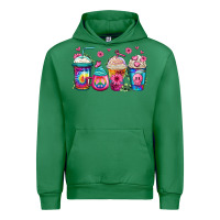 Emerald tie dye hippie coffee cups Urban Hoodie - Jasminsmagicworld