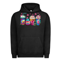 Pigment Black tie dye hippie coffee cups Urban Hoodie - Jasminsmagicworld