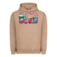 Pigment Burro tie dye hippie coffee cups Urban Hoodie - Jasminsmagicworld