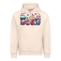 Sandshell tie dye hippie coffee cups Urban Hoodie - Jasminsmagicworld