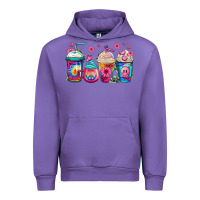 Tulip tie dye hippie coffee cups Urban Hoodie - Jasminsmagicworld