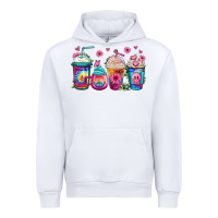 White tie dye hippie coffee cups Urban Hoodie - Jasminsmagicworld
