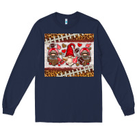 Navy American football gnome Long Sleeve Tee - HRA Design Shop