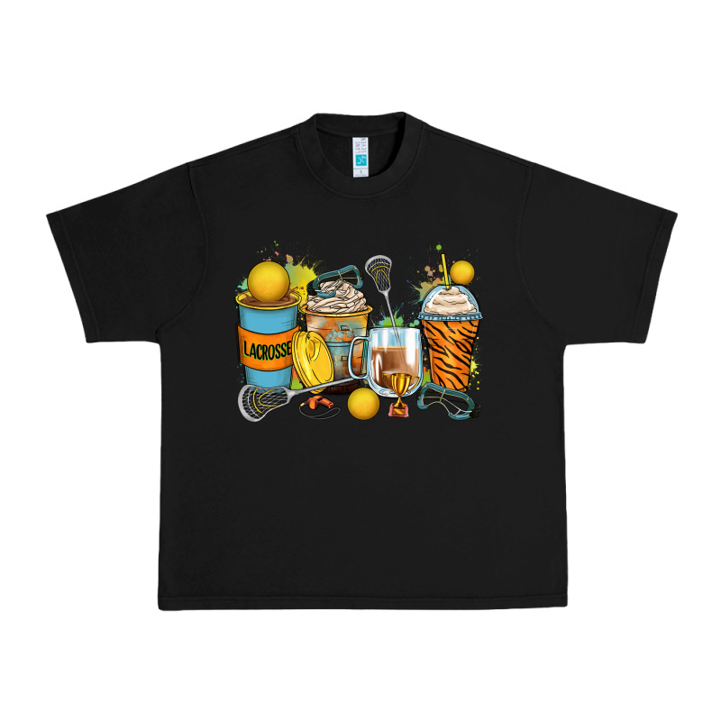 Lacrosse Coffee Cups Urban Heavy Tee by Zillion Design Studio | Teevron
