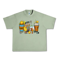 Oil Green lacrosse coffee cups Urban Heavy Tee - Zillion Design Studio