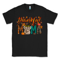 Black thankful mama highland cow Classic Tee - RacoonDesign