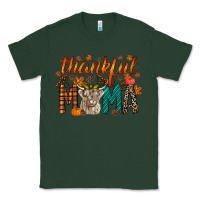 Sports Green thankful mama highland cow Classic Tee - RacoonDesign