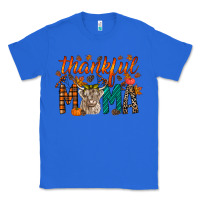 True Royal thankful mama highland cow Classic Tee - RacoonDesign