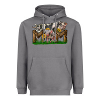 Storm Western Mom With Spotted Pig And Baby Pig Heavyweight Hoodie - LillyAllenDesigns