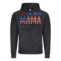 Vintage Black all american mama zillion Vintage Hoodie - Zillion Design Studio