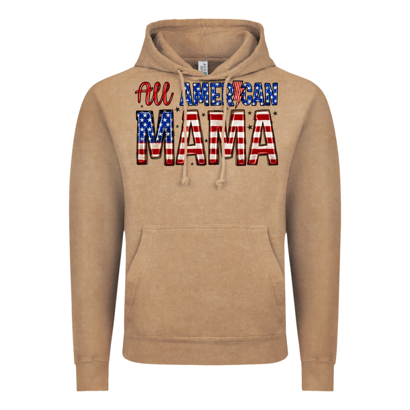 All American Mama Zillion Vintage Hoodie by Zillion Design Studio | Teevron