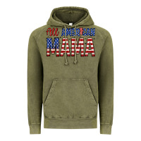 Vintage Olive all american mama zillion Vintage Hoodie - Zillion Design Studio