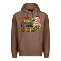 Chestnut Tis' the season to bake cookies Premium Hoodie - NancyCooperArtShop