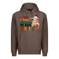 Coffee Tis' the season to bake cookies Premium Hoodie - NancyCooperArtShop