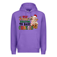 Purple Tis' the season to bake cookies Premium Hoodie - NancyCooperArtShop