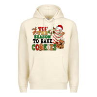 Sandshell Tis' the season to bake cookies Premium Hoodie - NancyCooperArtShop