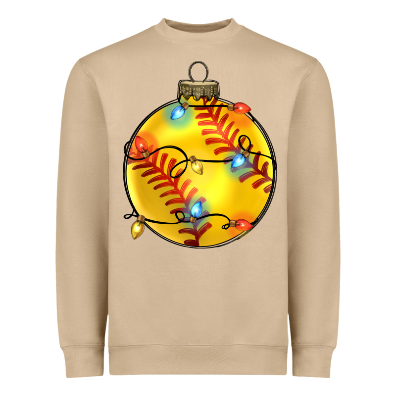Christmas  Softball Heavyweight Sweatshirt by Zillion Design Studio | Teevron
