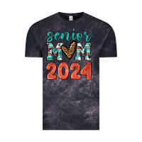 Cloud Black senior mom 2024 tbw Vintage Tee - texasbilliewilder