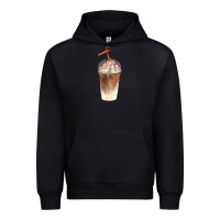 Black iced coffee with cream Urban Hoodie - BarkalooDesign
