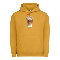 Pigment Peanut Butter iced coffee with cream Urban Hoodie - BarkalooDesign