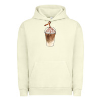 Pigment Pistachio iced coffee with cream Urban Hoodie - BarkalooDesign