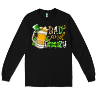 Black bad and boozy Long Sleeve Tee - RacoonDesign