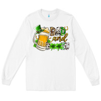 White bad and boozy Long Sleeve Tee - RacoonDesign