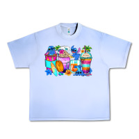 Grape Ice stitch summer coffee cups Urban Heavy Tee - Zillion Design Studio