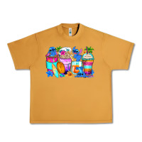 Peanut Butter stitch summer coffee cups Urban Heavy Tee - Zillion Design Studio