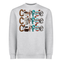 Heather Grey coffee coffee coffee Heavyweight Sweatshirt - texasbilliewilder