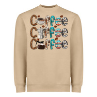 Mushroom coffee coffee coffee Heavyweight Sweatshirt - texasbilliewilder