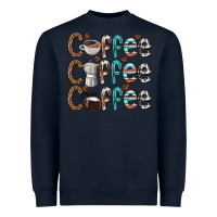 Navy coffee coffee coffee Heavyweight Sweatshirt - texasbilliewilder