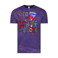 Cloud Purple red white and booze Vintage Tee - Zillion Design Studio