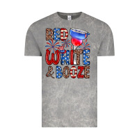 Cloud Rock red white and booze Vintage Tee - Zillion Design Studio