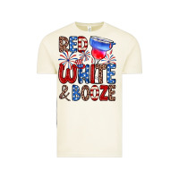 Vintage Arctic red white and booze Vintage Tee - Zillion Design Studio