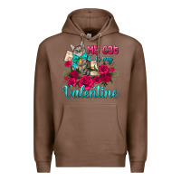 Chestnut my cat is my valentine Premium Hoodie - AdoDesignShop