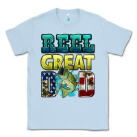 Dusty Blue reely great dad Classic Tee - HRA Design Shop