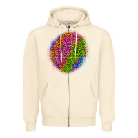 Sandshell halloween leopard patch 5 Zipper Hoodie - BundleAndBundleShop