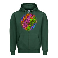 Sports Green halloween leopard patch 5 Zipper Hoodie - BundleAndBundleShop