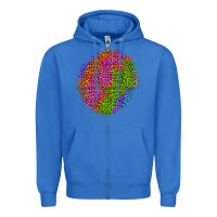 True Royal halloween leopard patch 5 Zipper Hoodie - BundleAndBundleShop