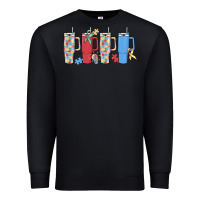 Black autism Premium Sweatshirt - MaliasSmallBusiness