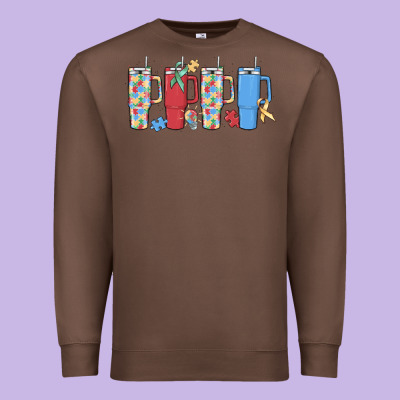 Autism Premium Sweatshirt Designed By Maliassmallbusiness