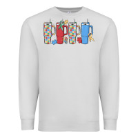 Dove Grey autism Premium Sweatshirt - MaliasSmallBusiness