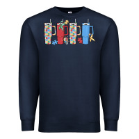 Navy autism Premium Sweatshirt - MaliasSmallBusiness