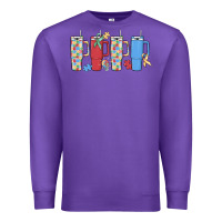Purple autism Premium Sweatshirt - MaliasSmallBusiness