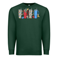 Sports Green autism Premium Sweatshirt - MaliasSmallBusiness