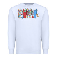 White autism Premium Sweatshirt - MaliasSmallBusiness