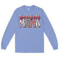 Colony Blue baseball  mama Long Sleeve Tee - RacoonDesign