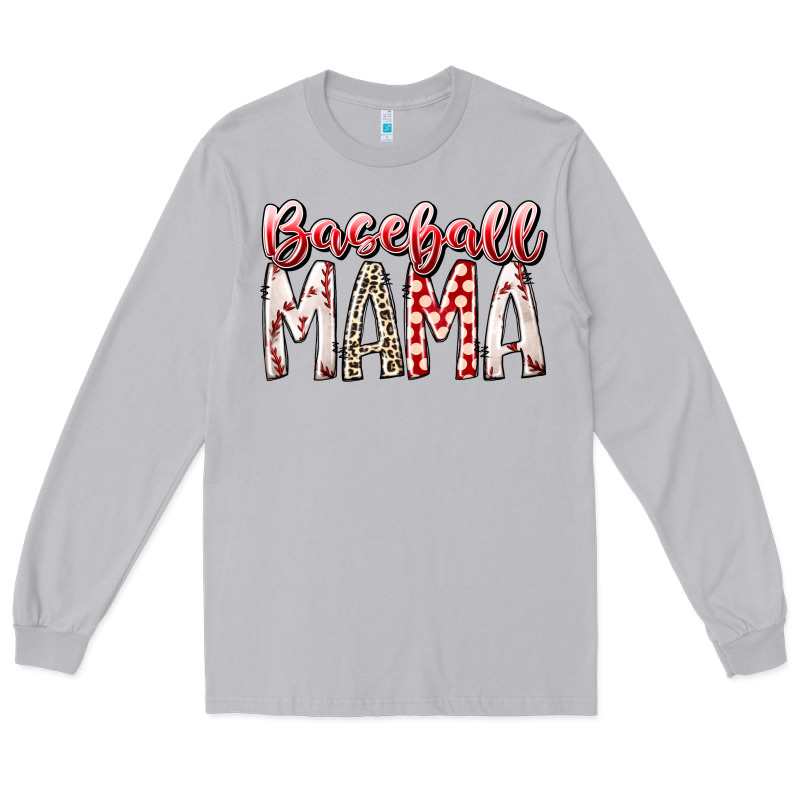 Baseball  Mama Long Sleeve Tee by RacoonDesign | Teevron