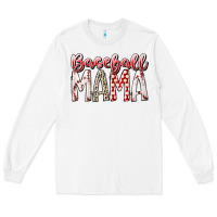 White baseball  mama Long Sleeve Tee - RacoonDesign